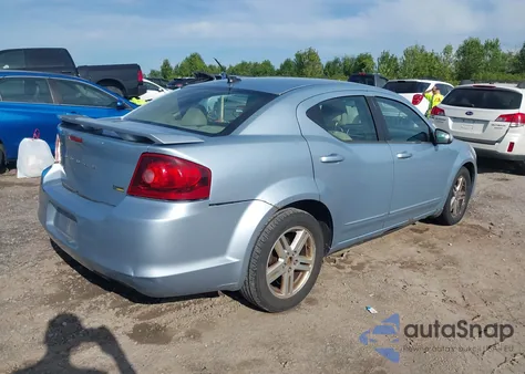2013 Dodge Avenger Sxt z USA, uszkodzony, nr VIN 1C3CDZCG1DN709791